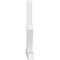 Ekena Millwork Kennewick Architectural Grade PVC Gable Bracket, 96"W x 64"H x 6"D x 6"F, 16/12 Pitch GBP096X64X0606KEN00 - alternate 5